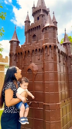 Chocolate castle