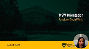 MSW Program Overview and Requirements