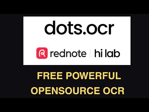 dots.ocr Free Open Lightweight Powerful OCR Colab Install Demo