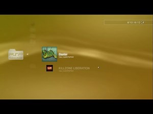 TUTORIAL (FR): PLAYING PSP GAMES ON PS3
