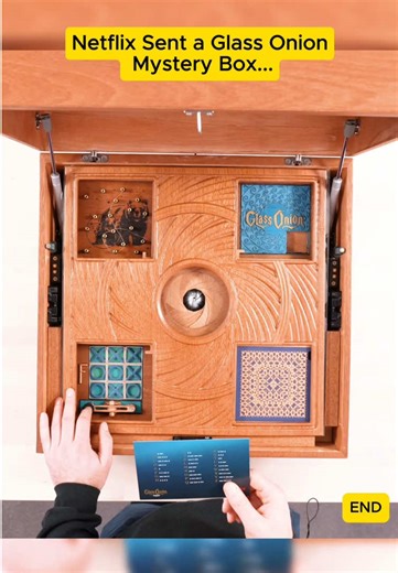 Unboxing the Netflix Glass Onion Mystery Box