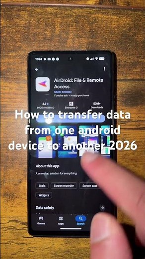 How to transfer data from one android device to another 2026