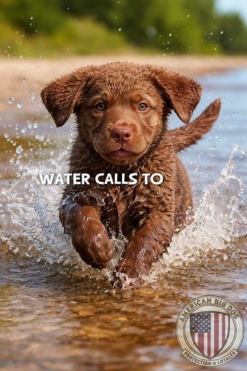 Chesapeake Bay Retriever Puppy: Built for Cold, Ready to Work