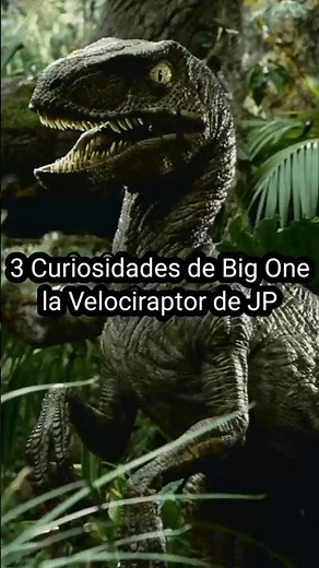 3 Interesting Facts about Big One la Velociraptor by JP #fypviral #jurassicpark #curiosities #pri...