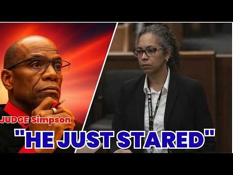 "HE JUST STARED AT THE TABLE" — Judge Simpson's Baffling Competency Ruling