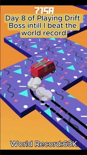 Day 8 of playing Driftboss intill I beat the world record ***NEW HIGH SCORE***