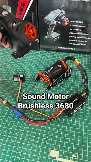 Motor Brushless Boat Rocket 3680-1800kv #diyrcboat #rcboatbatam #speedboat