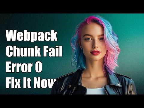 Webpack - Loading chunk 0 failed