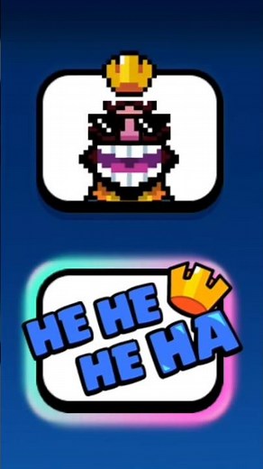 Heheheha Emote | Clash Royale