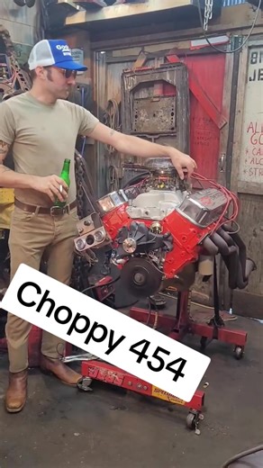 choppy 454 #gearhead #engine #cars #junk #hammer #repair #hack | Wynnie Pop Speed