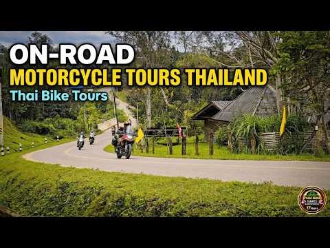 On-Road Motorcycle Tours Thailand | Endless Curves & Scenic Mountain Routes 🏍️