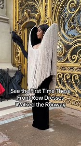 🔗: https://voguemagazine.visitlink.me/P3MoQq Recognize those looks from somewhere? Us too. Tap the link above to see more front row looks from couture week. | Vogue