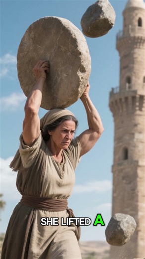The Woman of Thebez – The Woman Who Dropped a Millstone