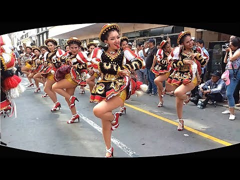 Chicas baile Saya Caporales 2020 - II (Virgen de la Candelaria) - Lima Perú