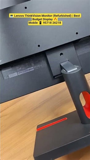 💻 Lenovo ThinkVision Monitor (Refurbished) | Best Budget Display 🔥 24inch 27INCH 22inch 20inch 19inc