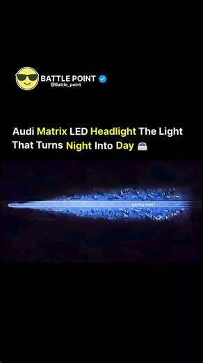 Audi Matrix LED Headlight – Turning Night Into Day