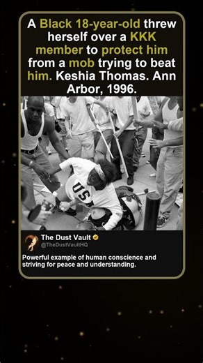Keshia Thomas Shielded a KKK Member in Ann Arbor 1996