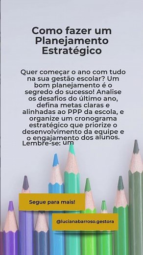 Planejamento Estratégico Escolar O Segredo dos Melhores Gestores!