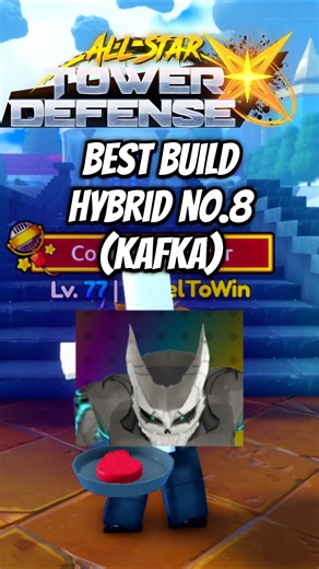 Hybrid No.8 (Kafka) Best Build Skill Tree Trait ASTDX #allstartowerdefensex #roblox #shorts