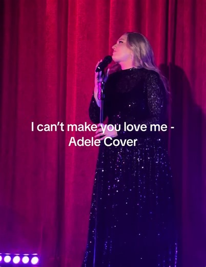 First time singing this song today as Adele, she covered this gorgeous song at The Royal Albert Hall. It was originally sung by Bonnie Rait, and it’s one of my favourites. It’ll now be in the set! Thank you Cabaret Supperclub Belfast for having me, see you soon ✨ #adeletribute #uktribute #singersoftiktok #singer #adele