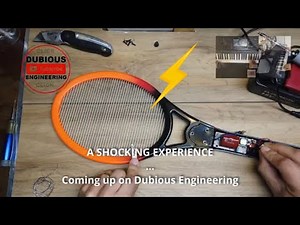 DuB-EnG: Unsafe Fly Killing Electric Tennis Racket Zapper - A shocking repair!