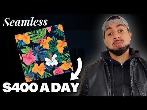 Etsy High Demand Low Competition Digital Products | Create a Midjourney Ai Seamless Pattern for Etsy