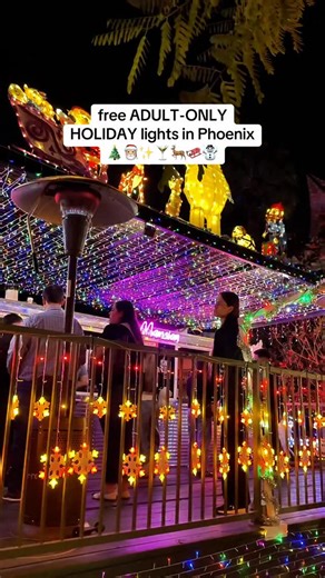 ANDREA BLAKE on Instagram: "@pembertonphx is SUCH a fun time!! Along with their FREE holiday lights & Christmas cocktail menu, they also have an exciting NYE party coming up!! 🥂 OPEN Wed-Sun 🫶🏼 Comment “NYE” and I’ll dm you a link to grab tickets plus a special code for $10 OFF tickets ✨🪩🍸"