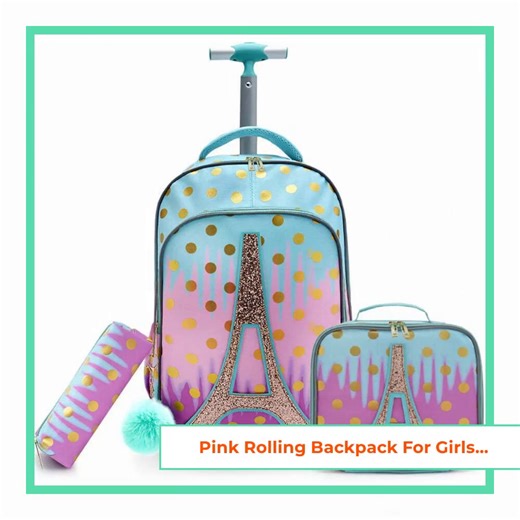 Twinkle as you travel! Our Pink Rolling Backpack for Girls isn’t just a stylish accessory—it’s a blend of fun and function. Featuring a captivating glow-in-the-dark design, this backpack lights up the night, ensuring your little one stands out while staying safe. With ample space for books, school supplies, and treasures, it brings comfort and joy to every adventure, making school days brighter and more exciting. Don’t miss out on this magical companion—grab yours today and let the adventures sh