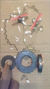 how to generate electricity with use magnetic force _Dc motor