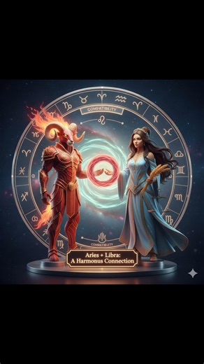 Aries ❤️ Libra Compatibility, #zodiacsigns #ariesloves #indiastrology #horoscopeindia