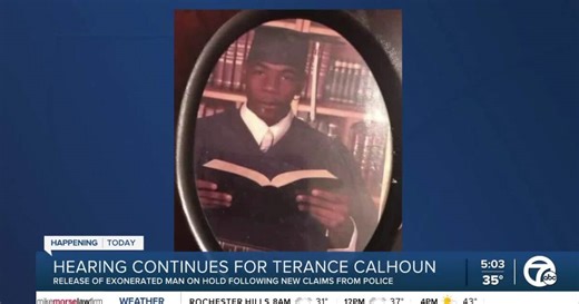 Exonerated! Terance Calhoun a free man after 15 years in prison for a crime he did not commit