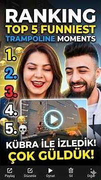 Ranking Funniest Trampoline Moments! 😱 #shorts