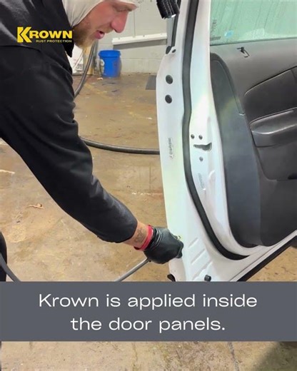 Do you have to drill holes for Krown rust proofing? Yes! It’s one of the reasons Krown is the best!