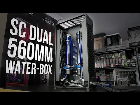 SC Dual 560mm Radiator Water-box