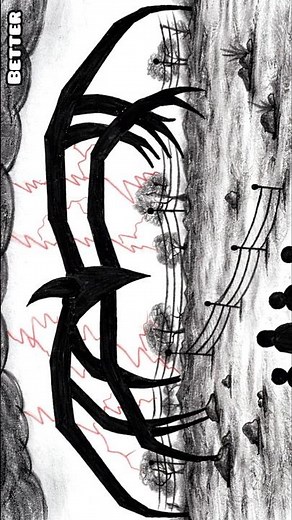 Stranger things Mind flayer drawing// #art #viral #mindflayer #mindflayerdrawing #artvideo