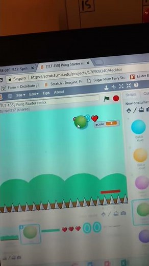 [SCRATCH] Moving sprites onto the top of one another