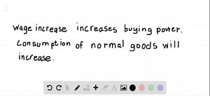 SOLVED:What would be the substitution effect and the income effect of a wage increase?