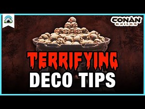 Easy DECO TIPS for Haunted Builds & Dungeons – NO MODS, Beginner Guide | Conan Exiles