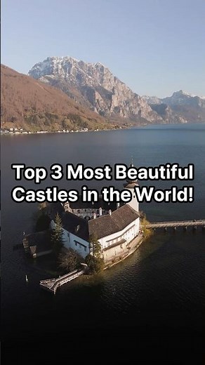 Top 3 Most Beautiful Castles in the World 🏰✨ (Fairytale Vibes!)