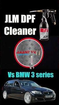 BMW DPF Cleaned in situ JLM DPF Cleaning Kit Fault Code 480A 4081A
