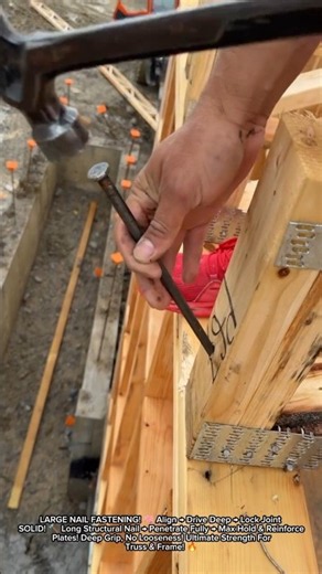 GENIUS HEAVY‑DUTY NAIL HACK! ⚡ How To Drive LONG LARGE NAILS For Rock‑Solid Joints! 😲🔨