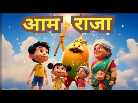 Aam Raja | Nursery Rhyme for Kids | Hindi Poem on Mango | बच्चों की कविता