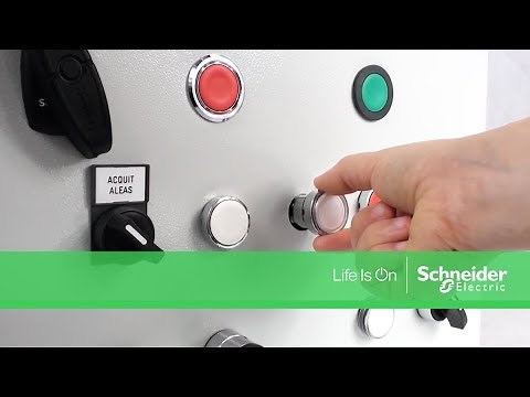 How to check the light of illuminated metal pushbutton from Harmony range