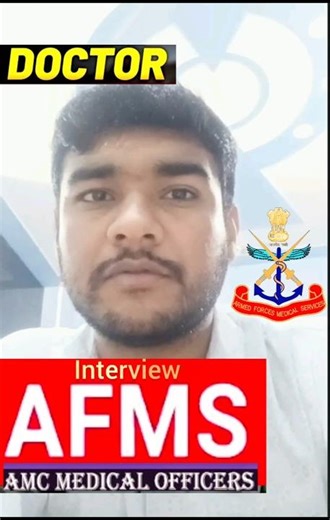 AFMS SSC Doctor Interview | AMC Medical Officer Interview