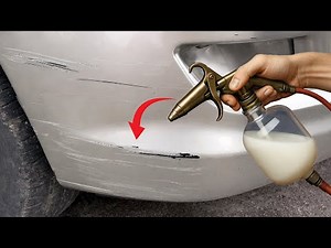 An easy way to remove car scratches in just 5 minutes! Like a brand-new car!
