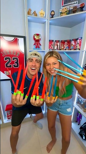 24 Hours With Giant Nails 💅