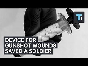 Device for gunshot wounds saved a soldier