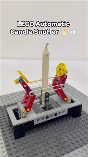 LEGO Automatic Candle snuffer🕯️💨#LegoTechnic#Engineering