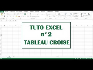 Tuto Excel n°2 - Analyser un tableau croisé en sociologie