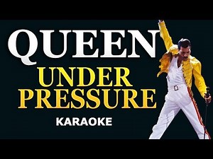 Queen and David Bowie - Under Pressure LYRICS Karaoke